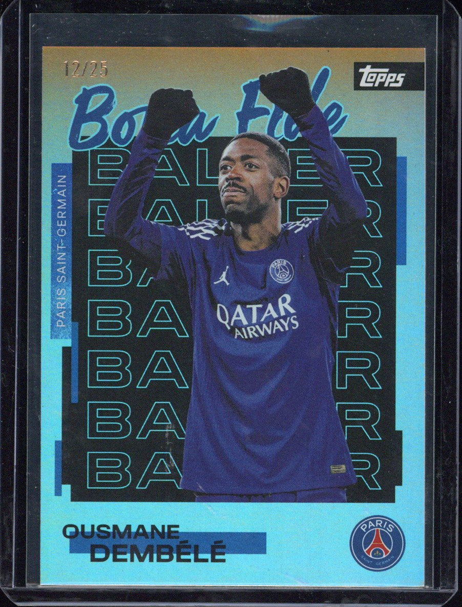 2026 Topps Team Set PSG Ousmane Dembele Bona Fide /25 #24