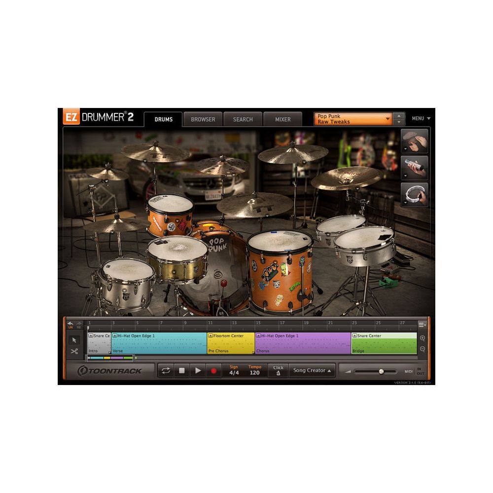 Toontrack EZX Pop Punk – Thomann Ireland