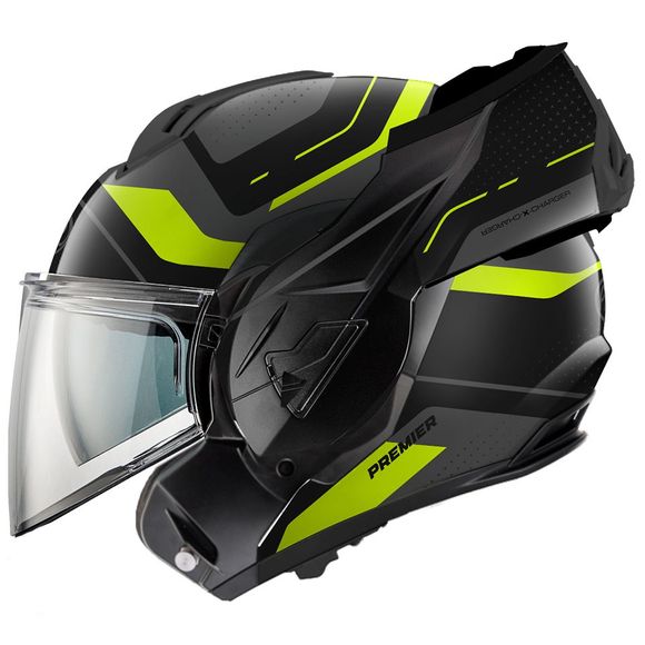 Premier X-CHARGER Modular Helmet - Black / GrayRef: PE0479