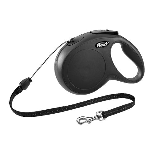 Flexi Retractable Classic - Cord Leash - M - 8 metres - Red