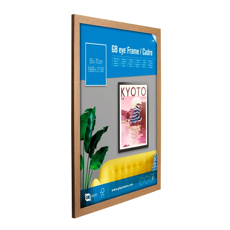 MDF Oak Frame (50 x 70 cm)