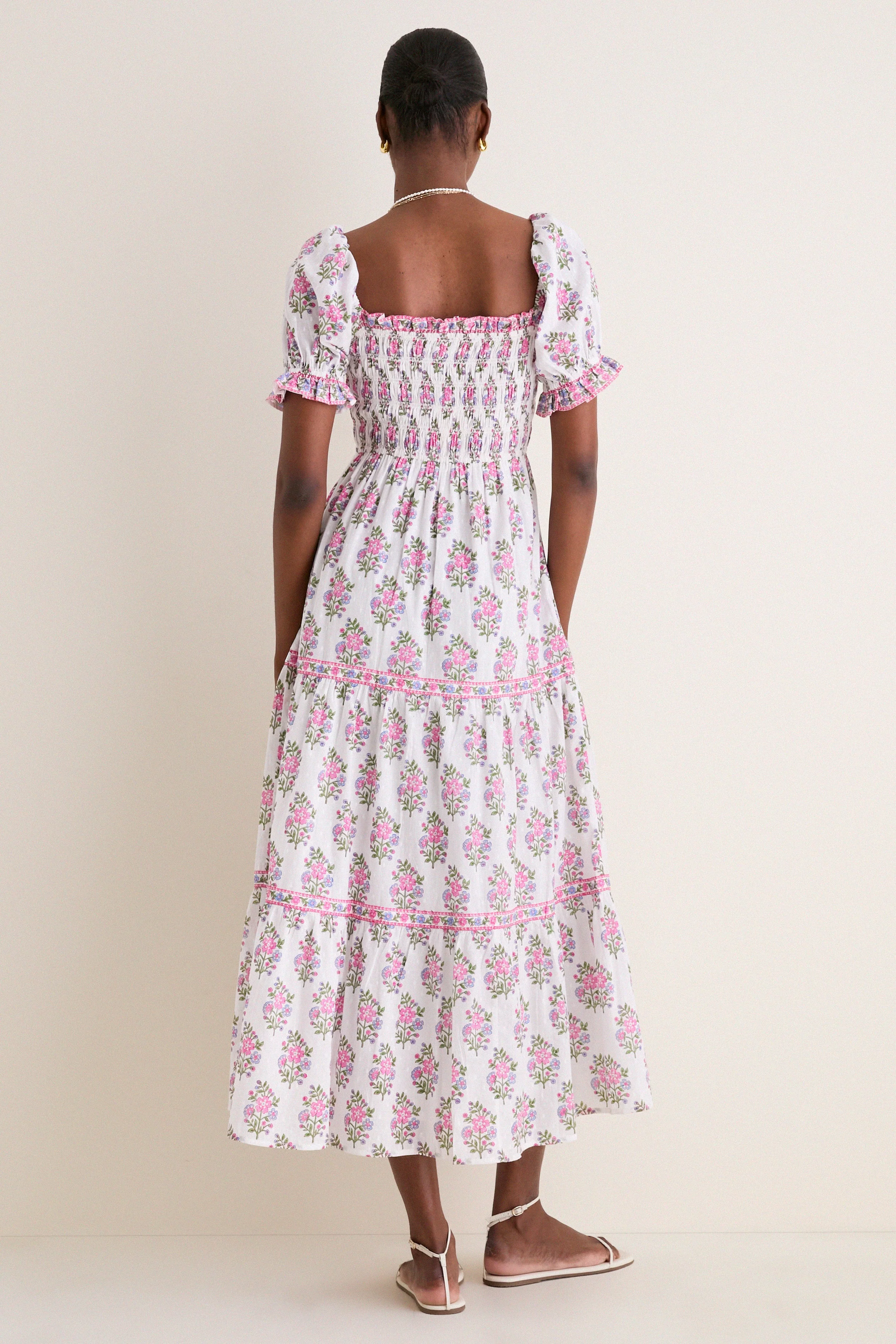 Schiffly Folk Posey Palermo Dress