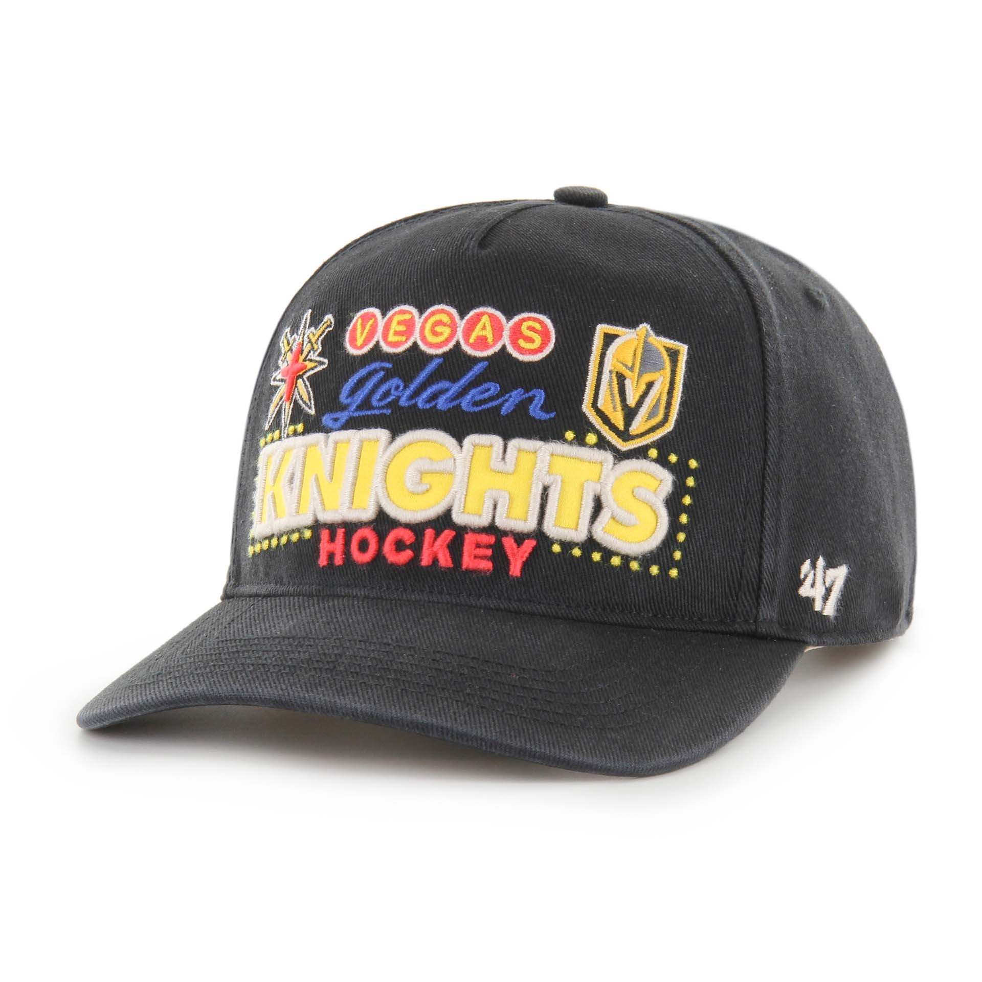 Vegas Golden Knights Hitch Charlton '47 Adjustable NHL Cap Black