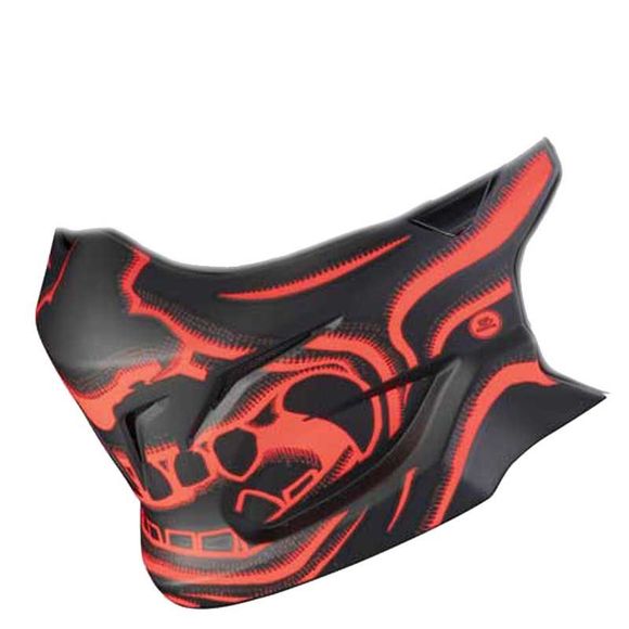 Chin Scorpion Exo Samurai - Exo -Combt Evo - Black / RedRef: SC0787 / 99-934-017
