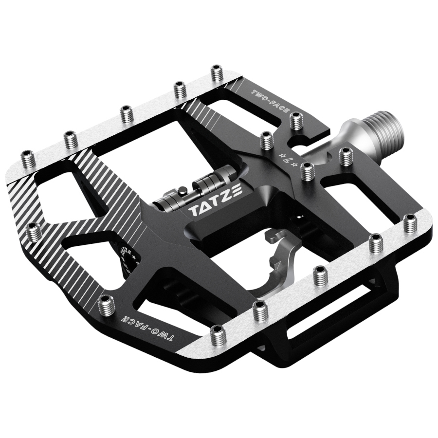 Tatze TWO-FACE² Combi Pedals - black