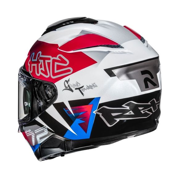 HJC RPHA 72 full face helmet - GOLDY - Red / BlueRef: HJ1374