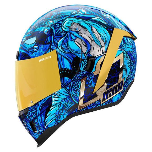Icon AIRFORM Full-Face Helmet - SHIPS COMPANY - BlueRef: IC0739