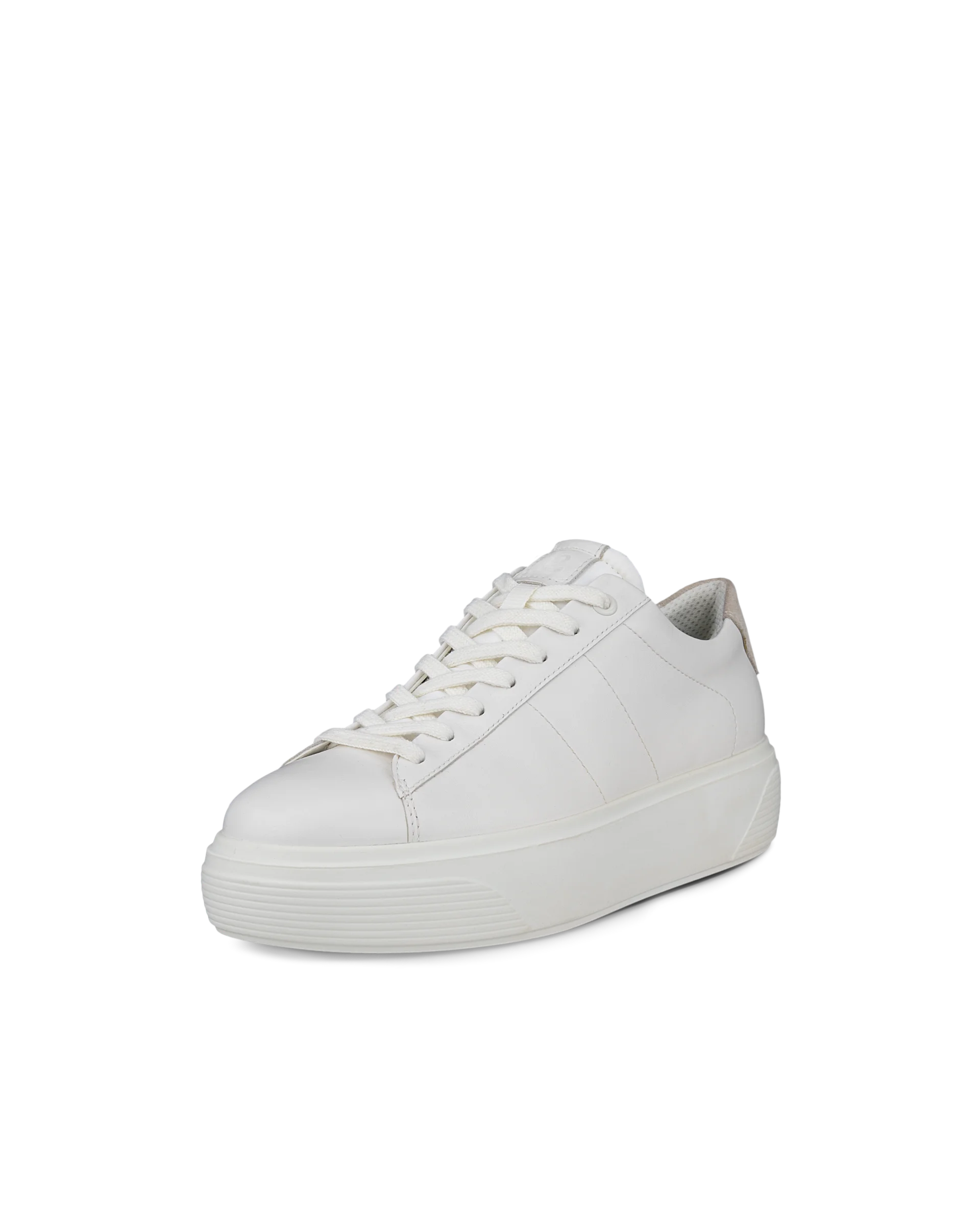ECCO STREET PLATFORM W Damen Ledersneaker Weiß