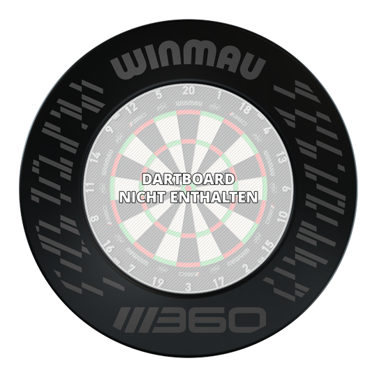 Winmau Blade 360 Dartboard Surround - Black