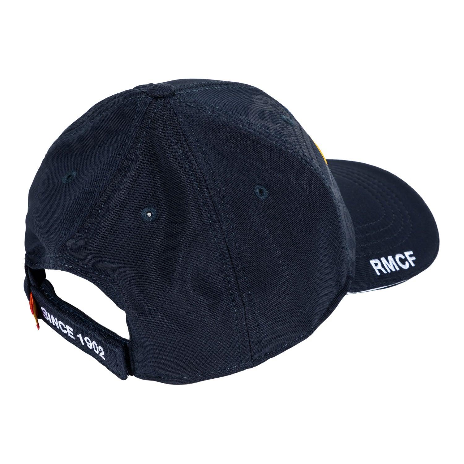 Real Madrid Crest Detail Cap -Blue