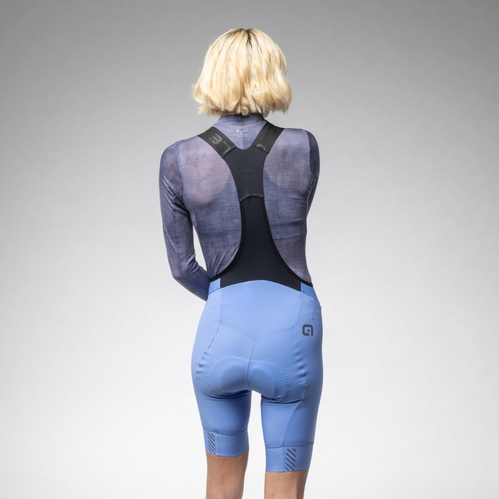 Alé PR-E Magic Colour Winter Bibshorts Women - pale blue