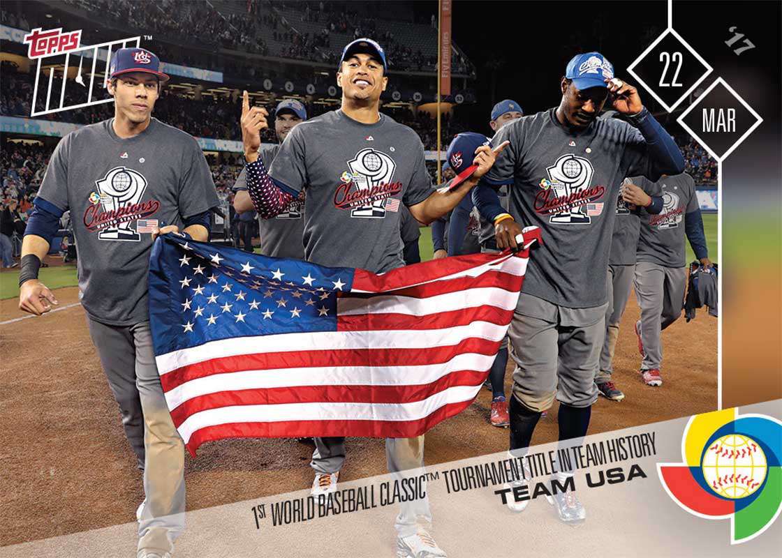 Team USA - 03/22/17 TOPPS NOW® Card W-58 - Print Run: 930