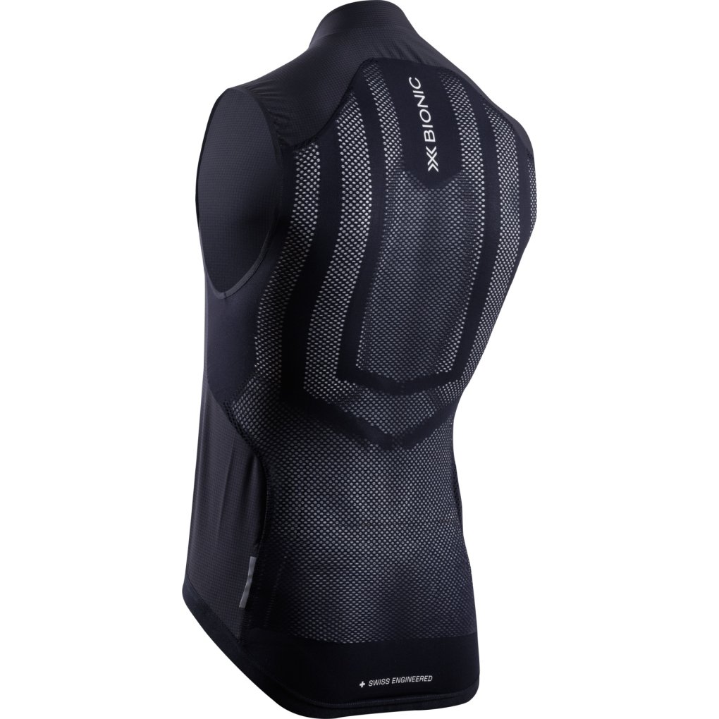 X-Bionic Spherewind Cycling Vest Unisex - x black
