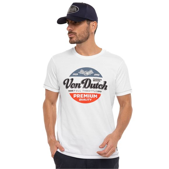 Von Dutch FULL short-sleeved T-shirt - WhiteRef: VDH0462