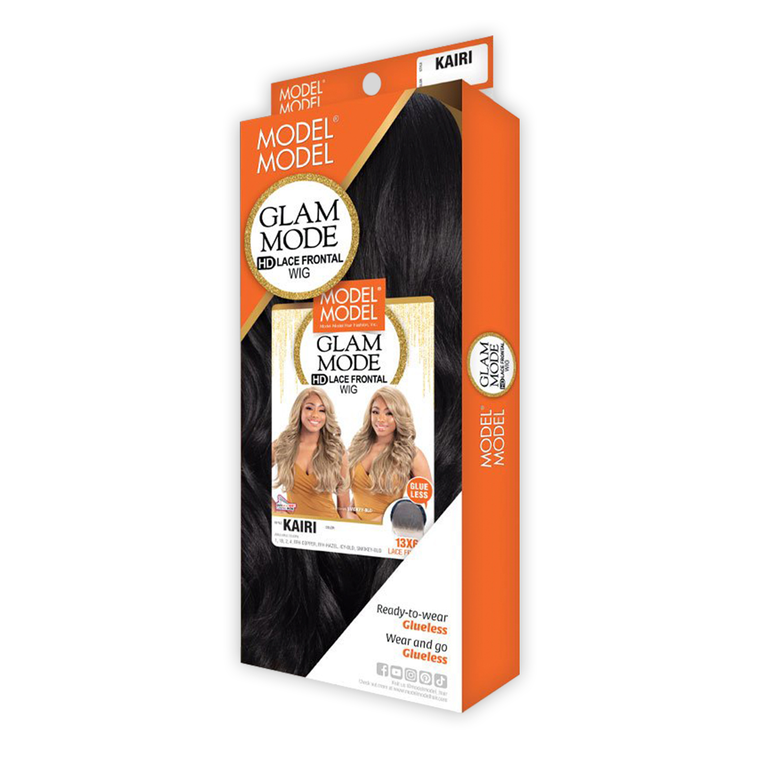 ModelModel HD Lace Frontal Wig Glam Mode Glueless 13X6 Kairi
