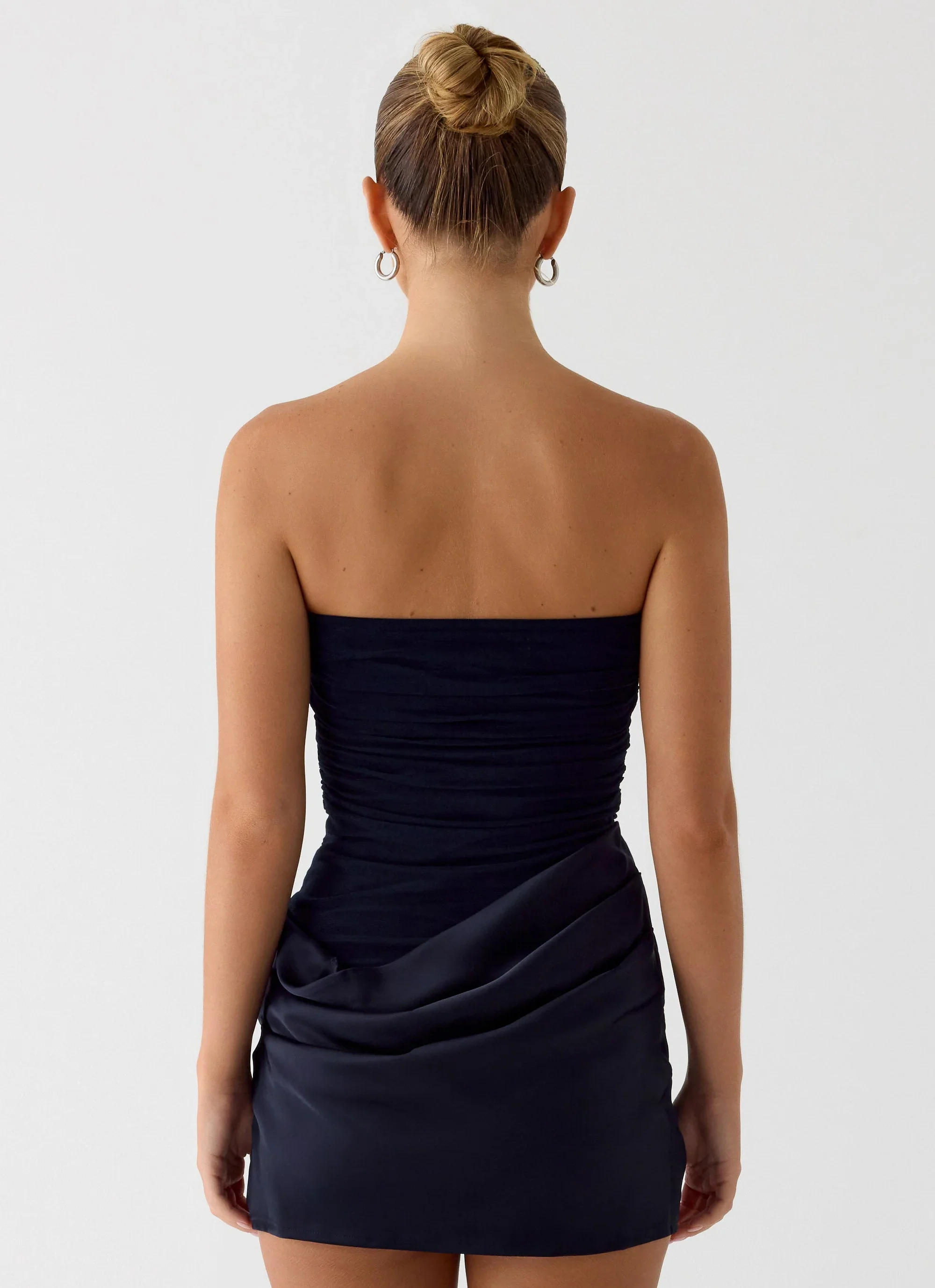 Reach Me Mini Dress - Navy