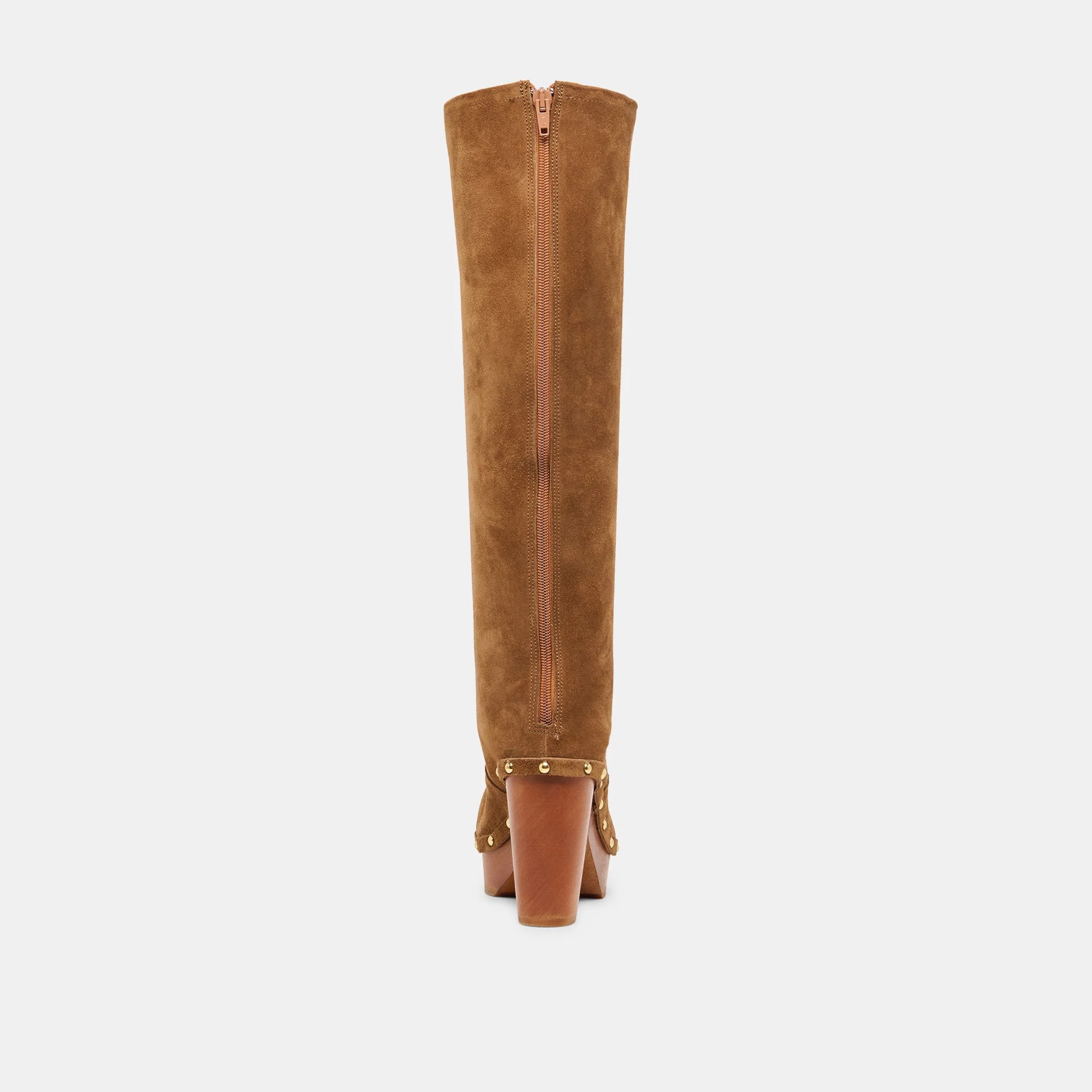 JENNY BOOTS CHESTNUT SUEDE