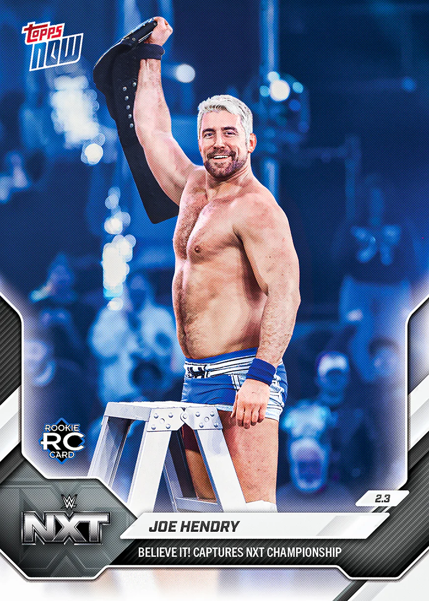 Joe Hendry - 2026 WWE Topps NOW® - Card 16 - PR: 1750