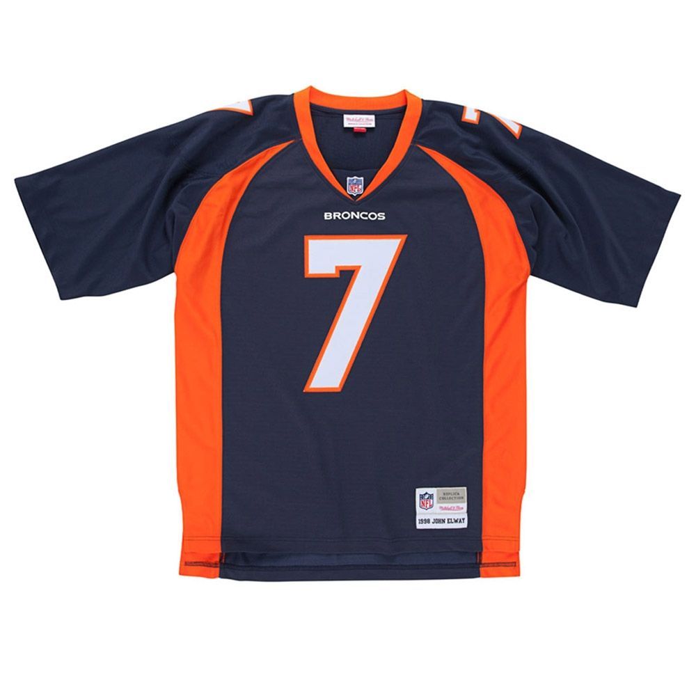 John Elway #7 Denver Broncos Legacy Throwback NFL Jersey Navy