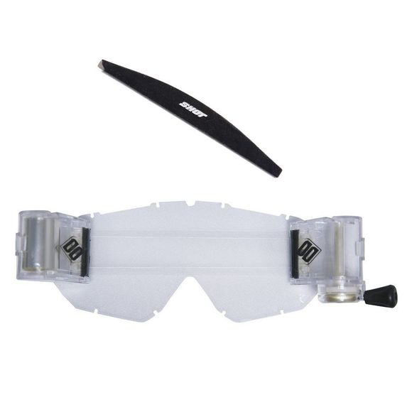 Shot roll-off system WITH SCREEN AND MUDFLAP - FOR LITE MASKRef : SO1773 / A0B-29G3-02