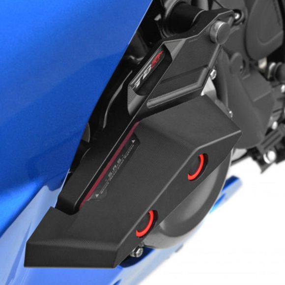 Top Block Frame Sliders KIT PADS - BlackSUZUKI 1000 GSX -S 1000 GT - 2022 - 2025Ref: tb0465 / rls42