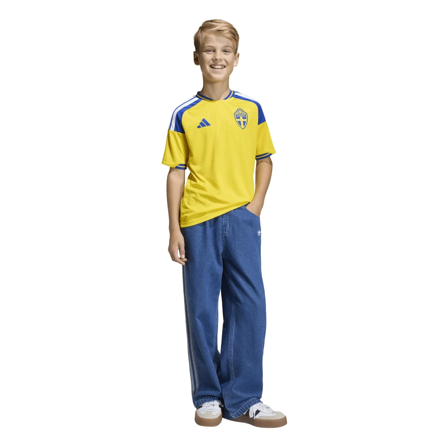 Sweden 2026 Home Jersey - Youth
