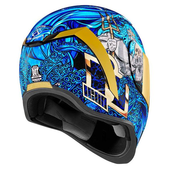 Icon AIRFORM Full-Face Helmet - SHIPS COMPANY - BlueRef: IC0739