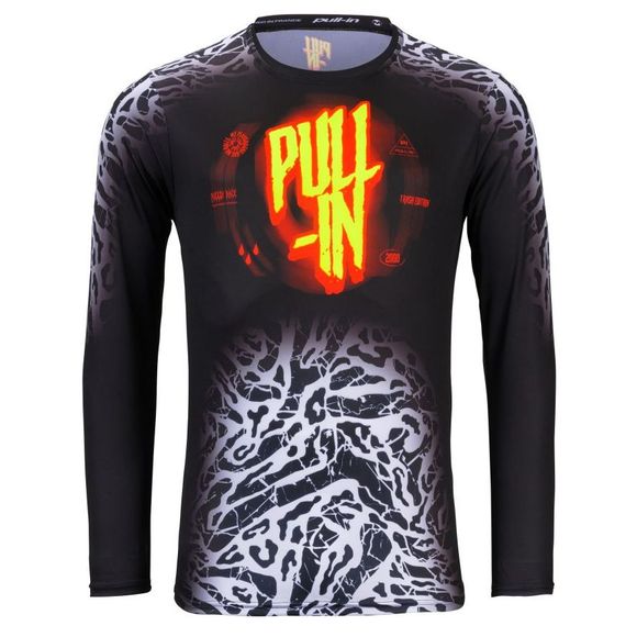 TRASH 2025 Pull-in cross jersey - BlackRef: PUL0656