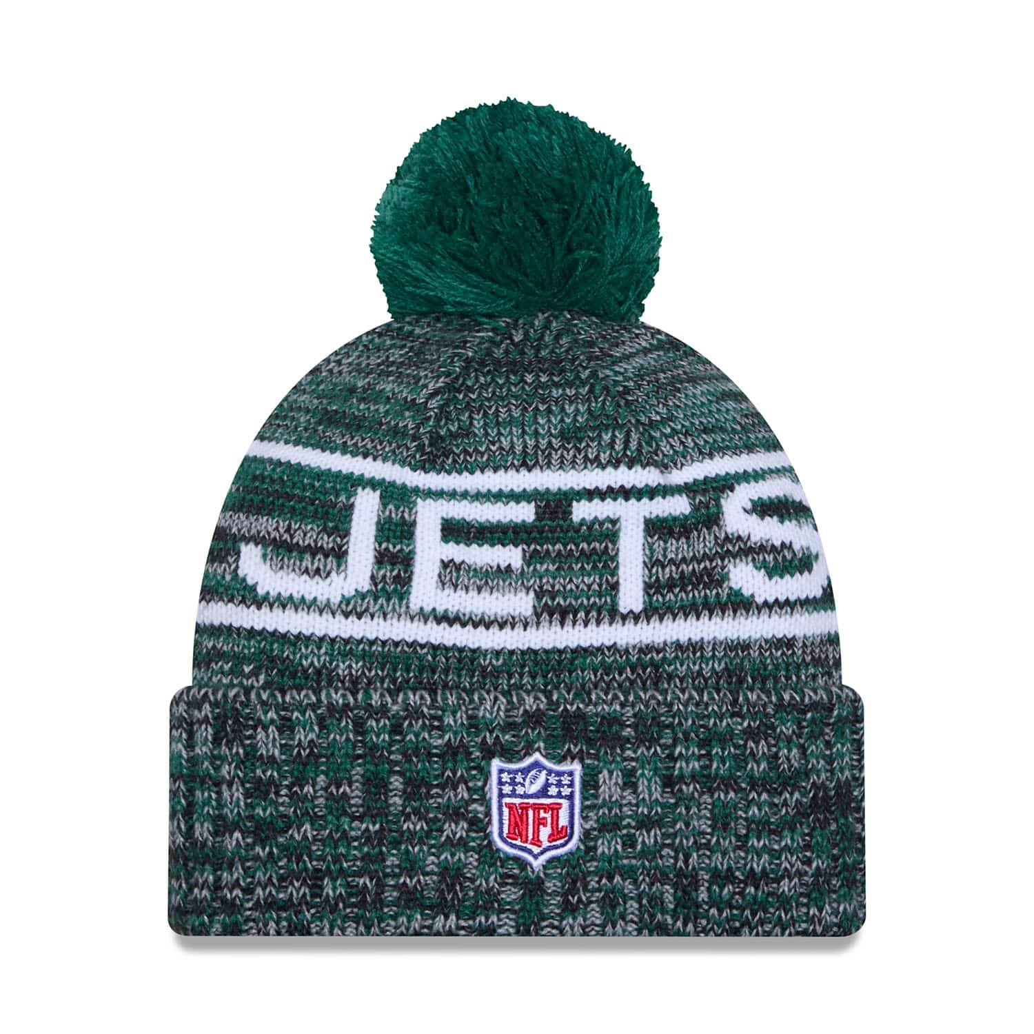 New York Jets 2025 NFL Sideline Sport Knit Hat