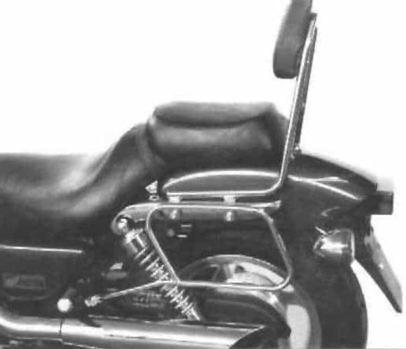 Hepco & Becker Luggage Rack with sissybar - chromeRef: Hbe05382A / 600103 00 02