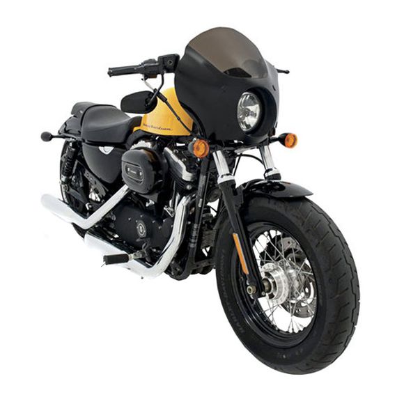 MEMPHIS High Protection Gauntlet Fairing Windshield - BlackRef: MEM0018 / 23300095