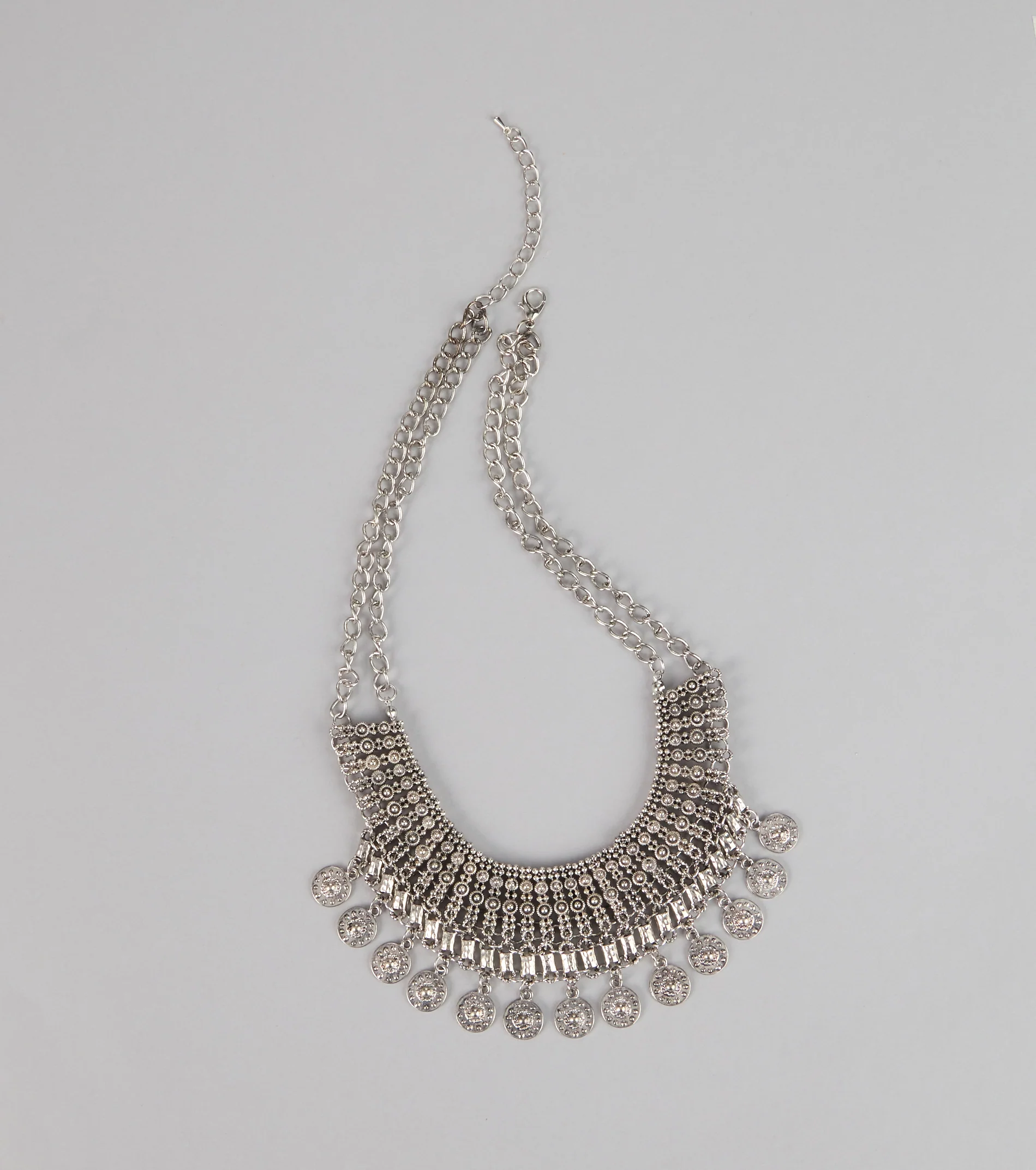 Goddess Energy Coin Collar Necklace