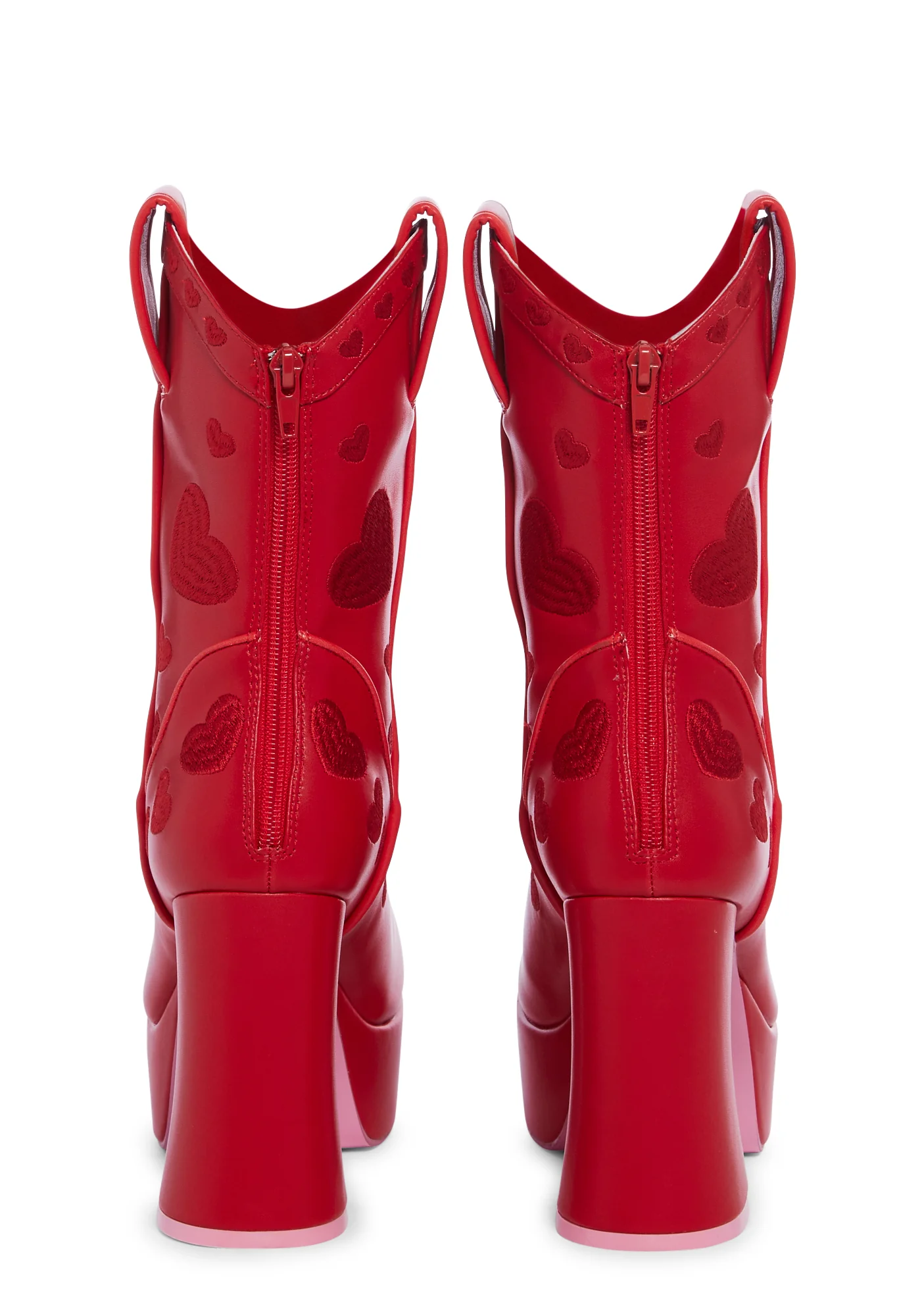 Follow The Sunset Cowboy Boots - Red