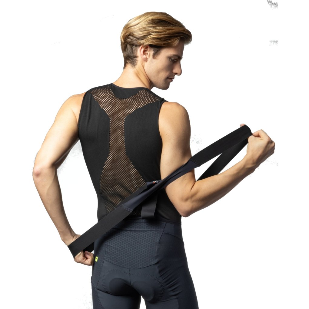 Alé S2 Summer Mesh Sleeveless Undershirt Men - black
