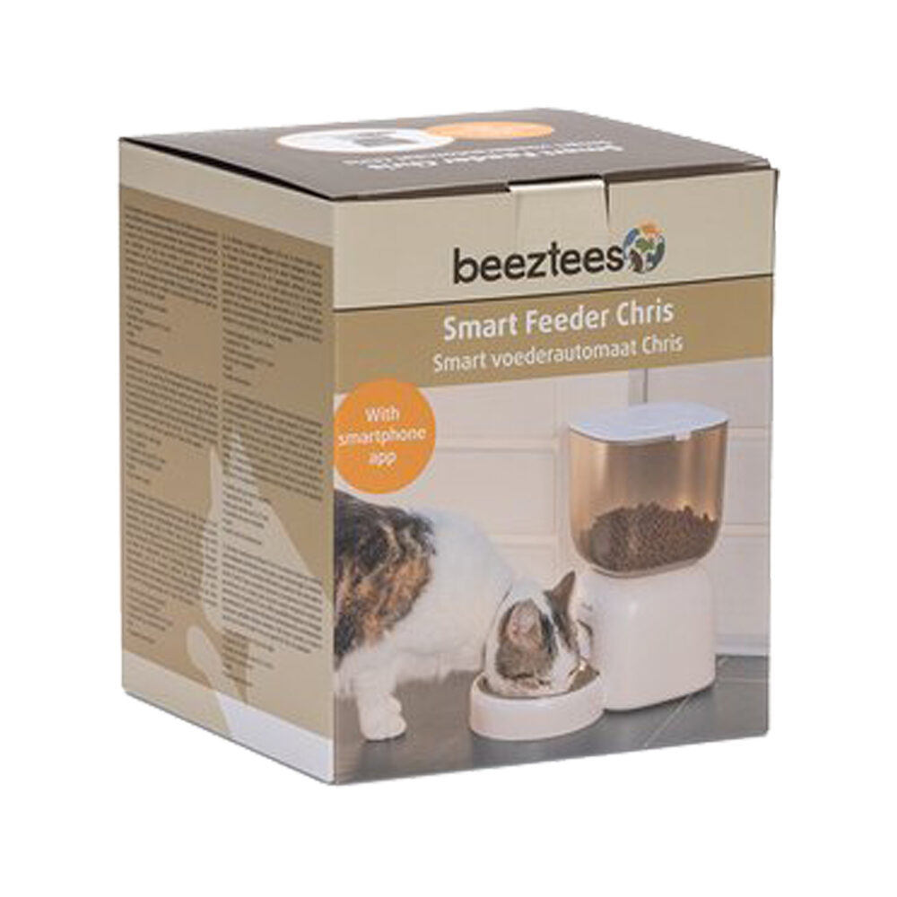 Beeztees Smart Feeding Bowl Chris - White