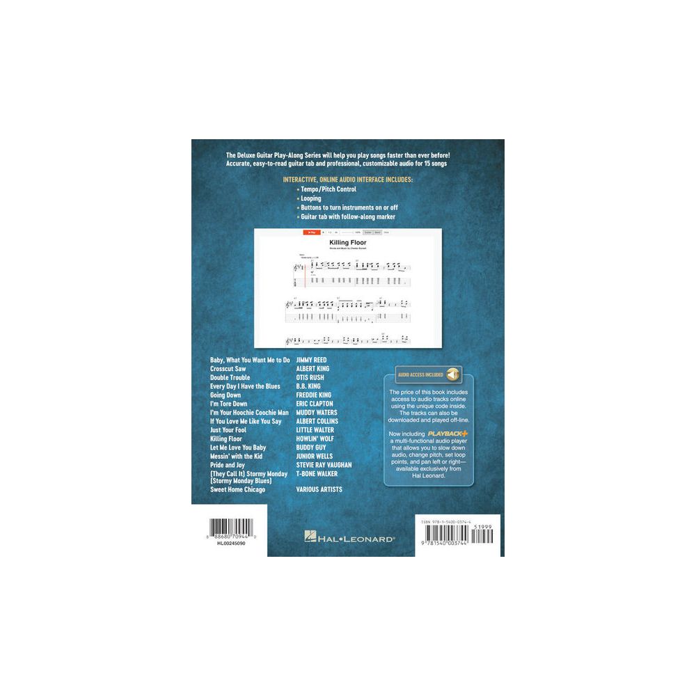 Hal Leonard Blues Standards Deluxe Guitar – Thomann Ireland