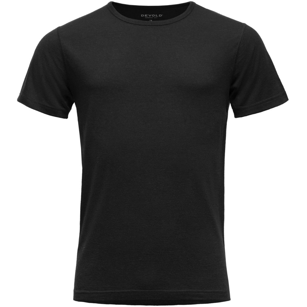 Devold Breeze Plus Merino 200 T-Shirt Men - 950A Black
