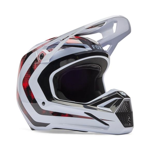 Cross Fox Helmet V1 Kairos 2025 - White / RedRef: FX6252