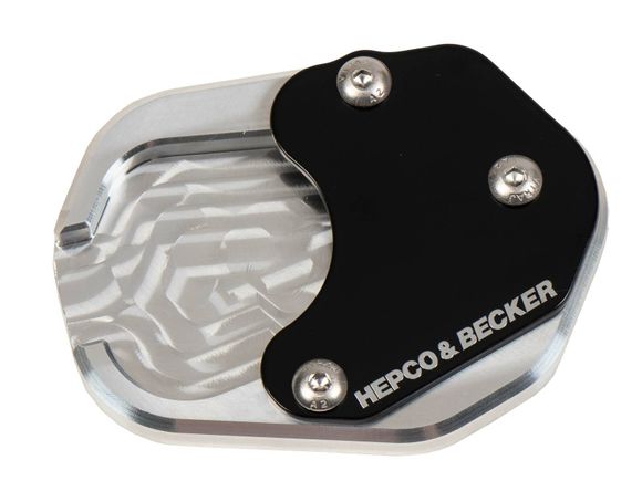 Hepco & Becker side stand extension - black/silverTRIUMPH 660 TIGER SPORT 660 - 2022 - 2025Ref: Hbe04613A / 42117636 00 91