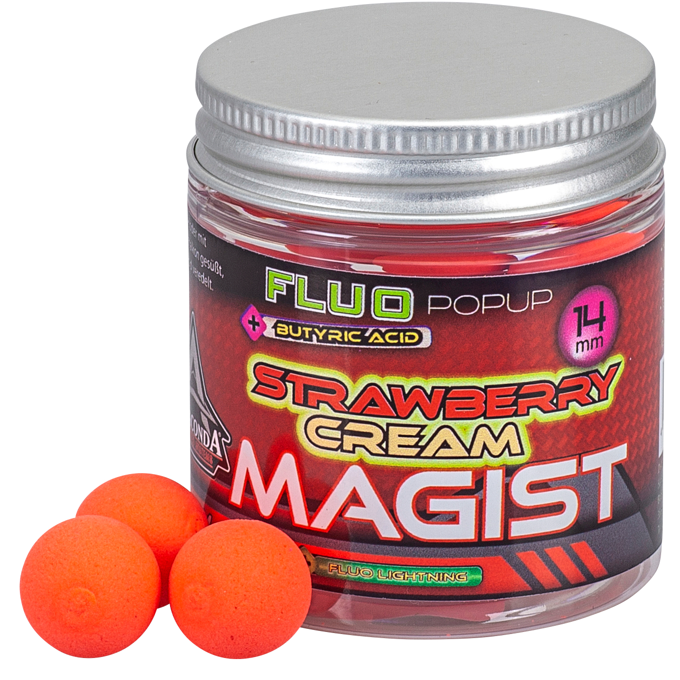 Anaconda Fluo Popup Magist (Strawberry Cream)