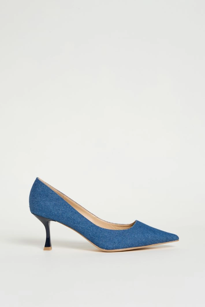 Denim pumps - BLUE
