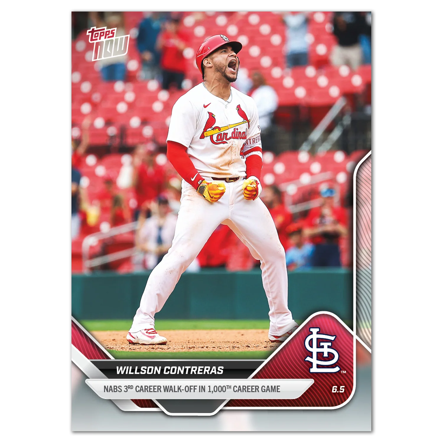 Willson Contreras - 2025 MLB Topps NOW® - Card 260