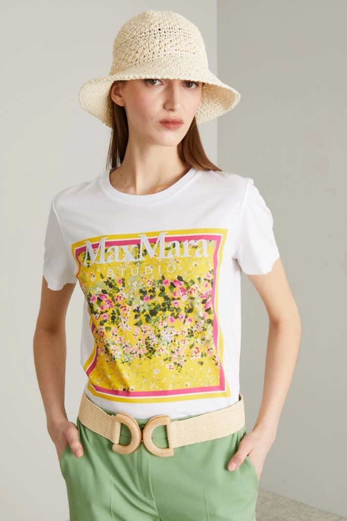 Textile paper cloche hat - IVORY