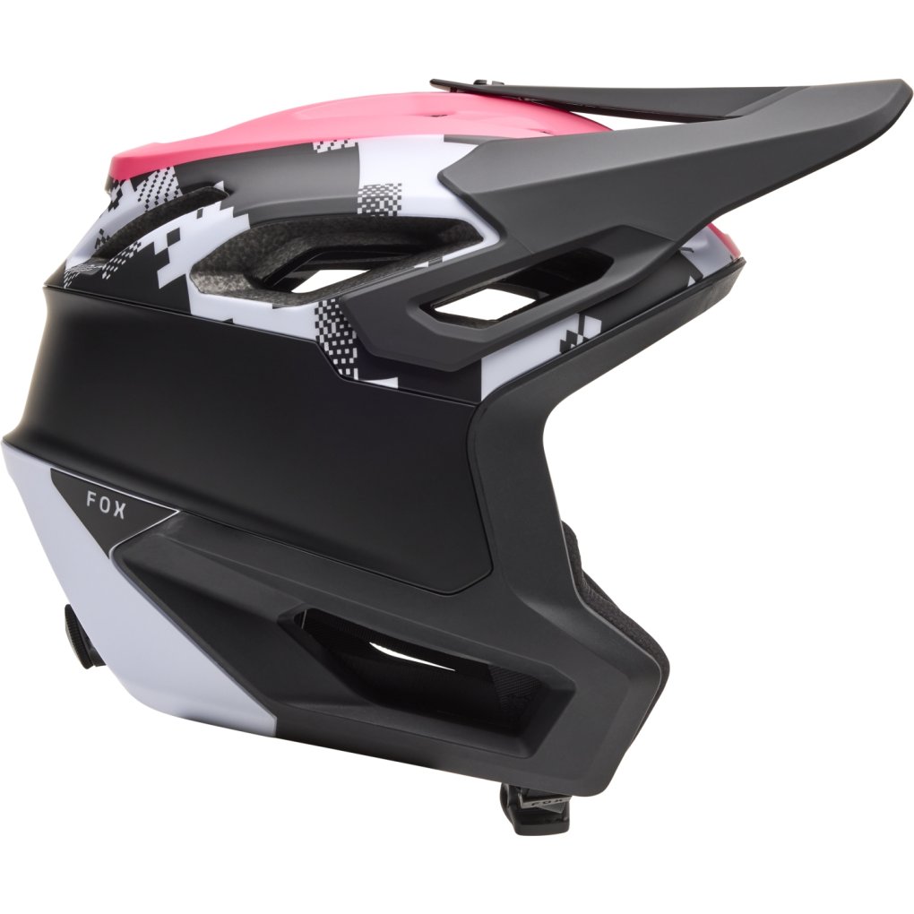 FOX Dropframe Pro MIPS MTB Helmet - Digi Image - black/white