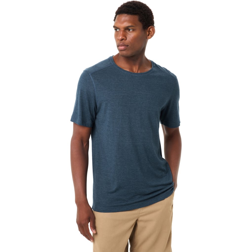 Vaude Redmont Hemp T-Shirt Men - dark sea
