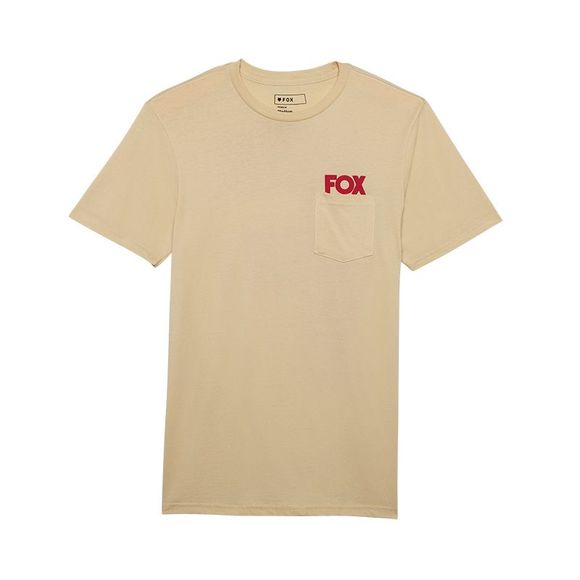 Fox Big F - Beige short sleeve sleevesRef: FX4745