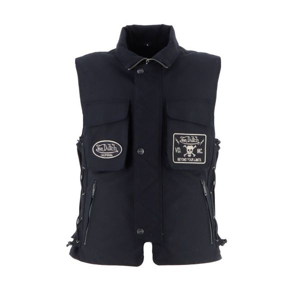 Helstons Von Dutch-Airborn Vest - BlackRef: HS1314