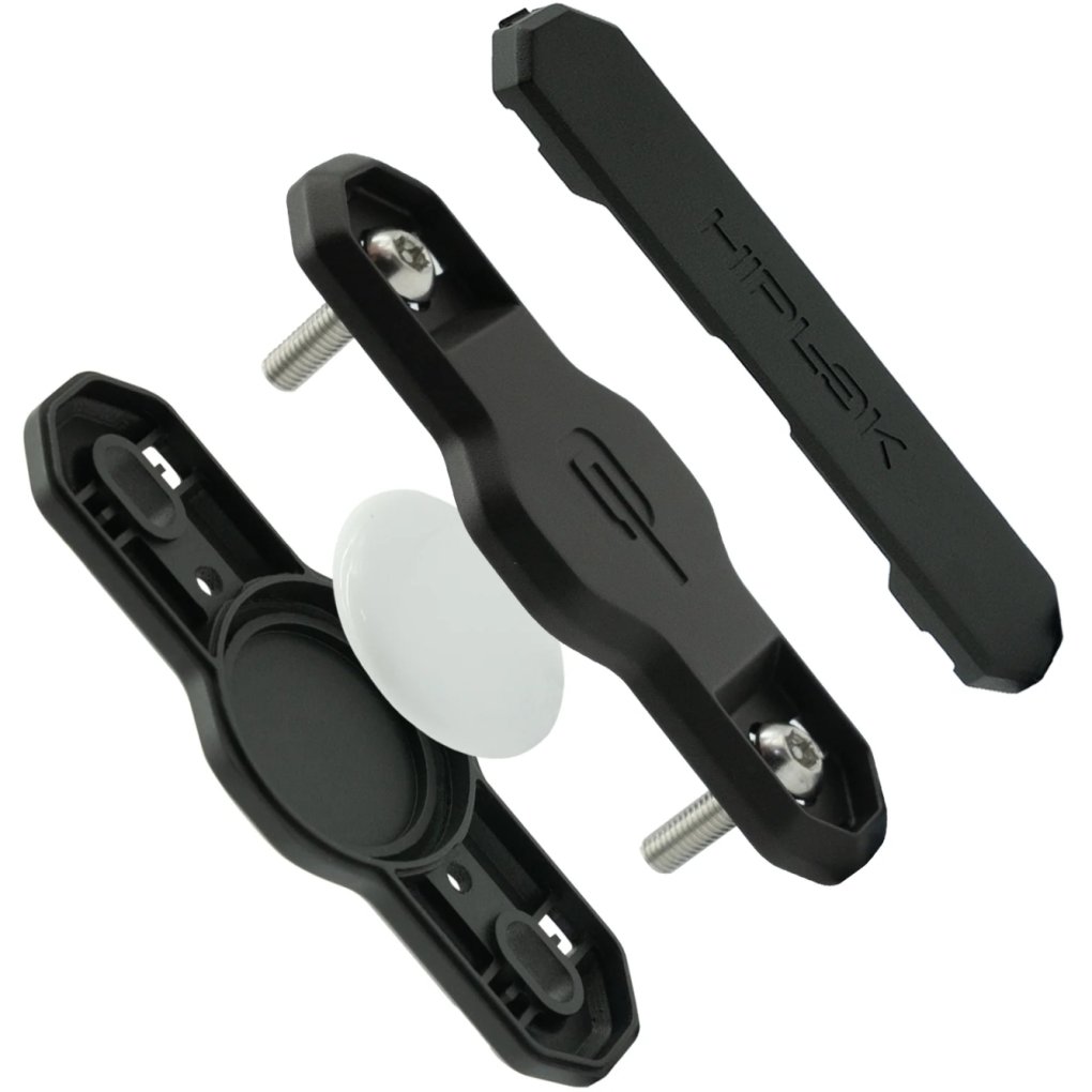 Hiplok Track AirTag Holder - all black