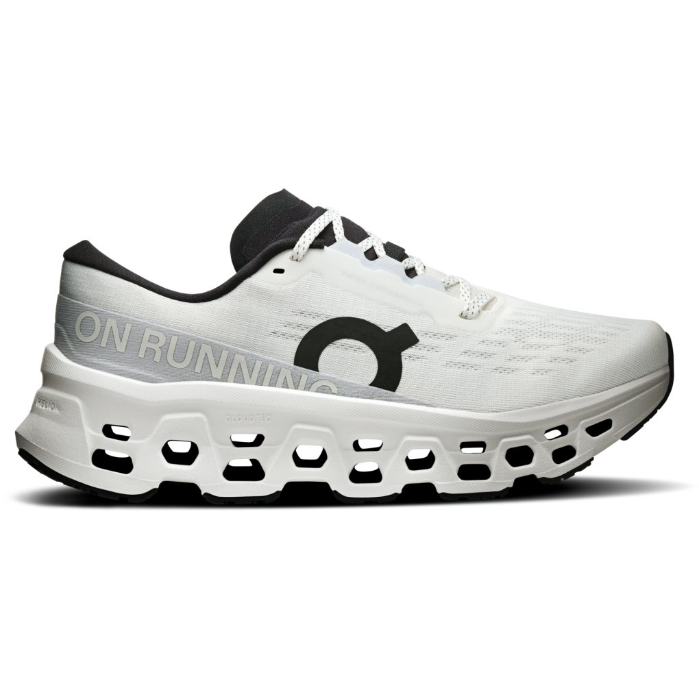 On Cloudmonster 3 Running Shoes Women - White | White