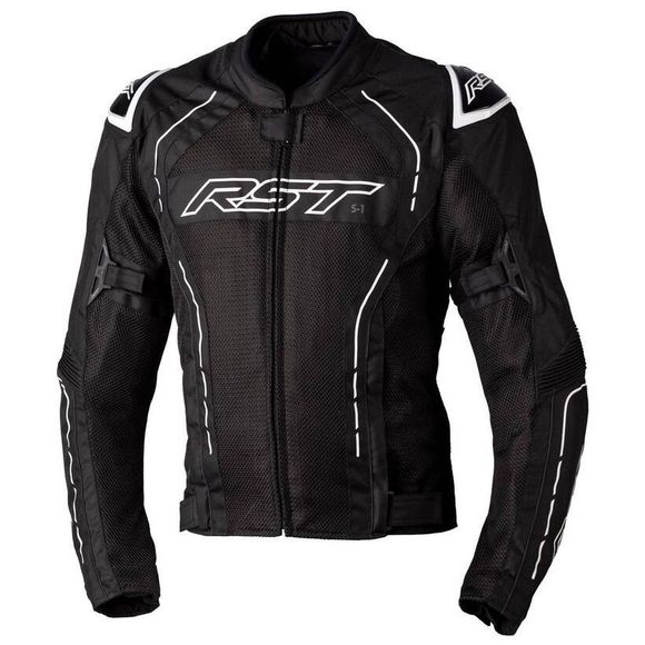 Rst S1 Mesh Motorcycle Jacket - Black / WhiteRef: RST0181